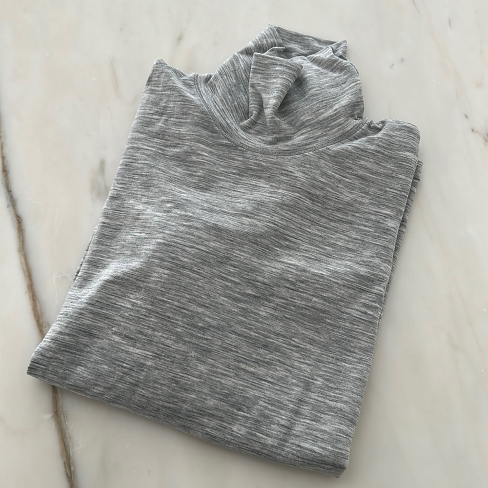 Athleta Foresthill Ascent Heather Turtleneck NWT